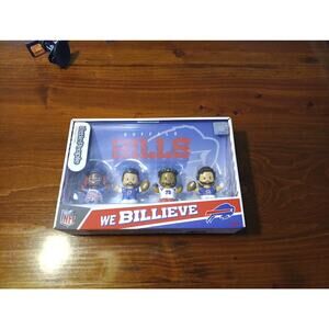Buffalo Bills Little People Set 2024 Josh Allen, Dion Dawkins, Matt Milano New